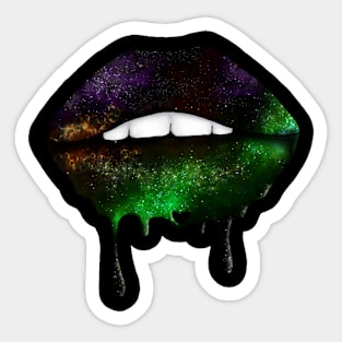 Galaxy Lips Sticker